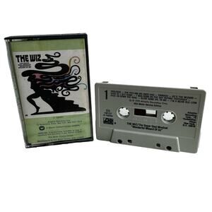 THE WIZ The Wonderful Wizard of Oz 1975 RCA Cassette Tape Soul Music Original